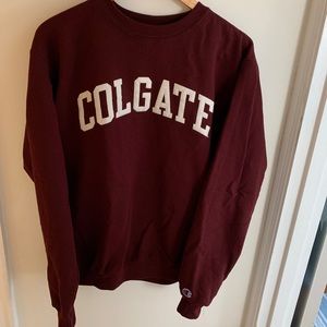 Colgate maroon Champion sweatshirt